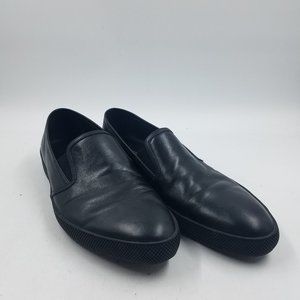 Prada Black Leather Slip On Sneakers / Loafers | Men's Size 7 | COA | EX